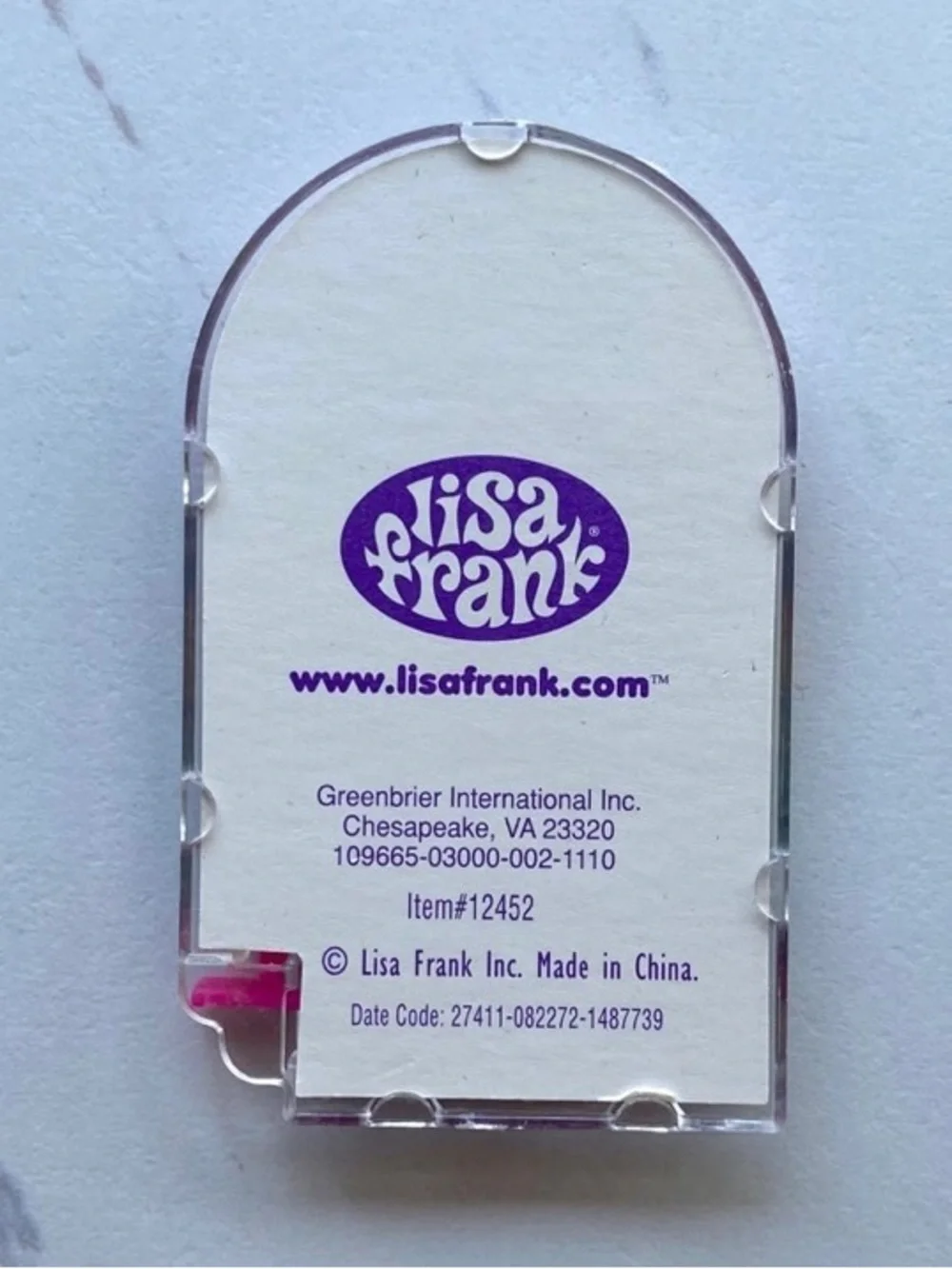 VTG Lisa Frank Surfing Dolphins mini pinball game